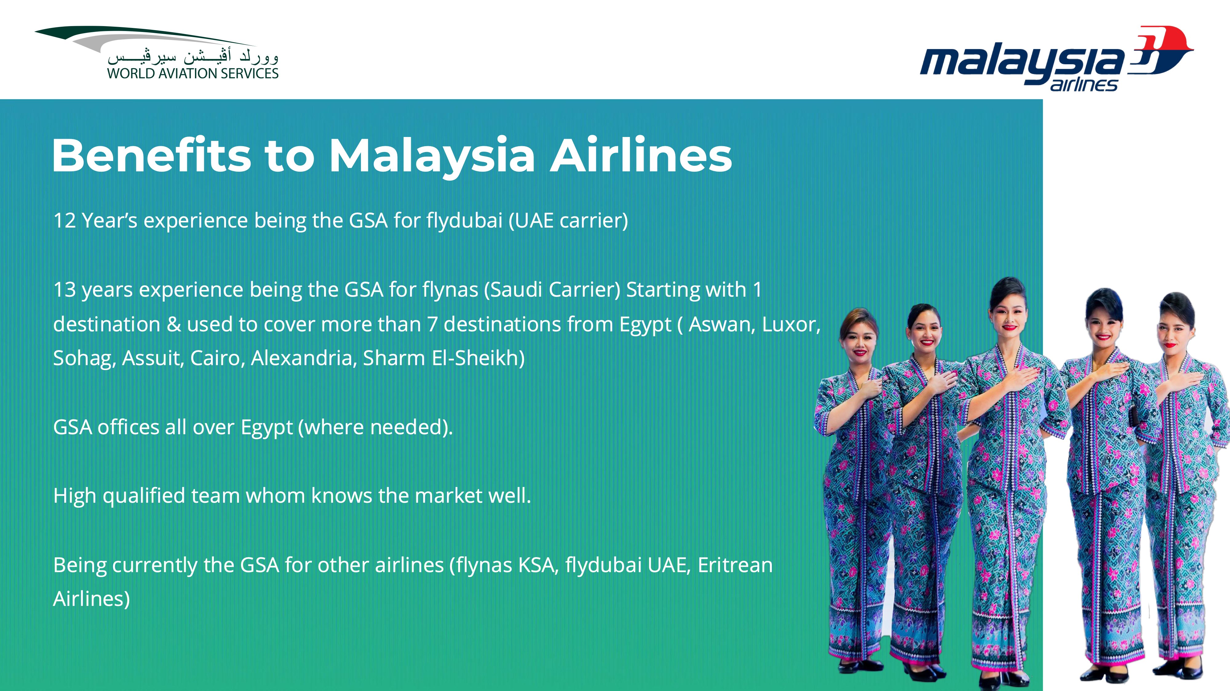 Malaysian Airlines Presentation Page 11
