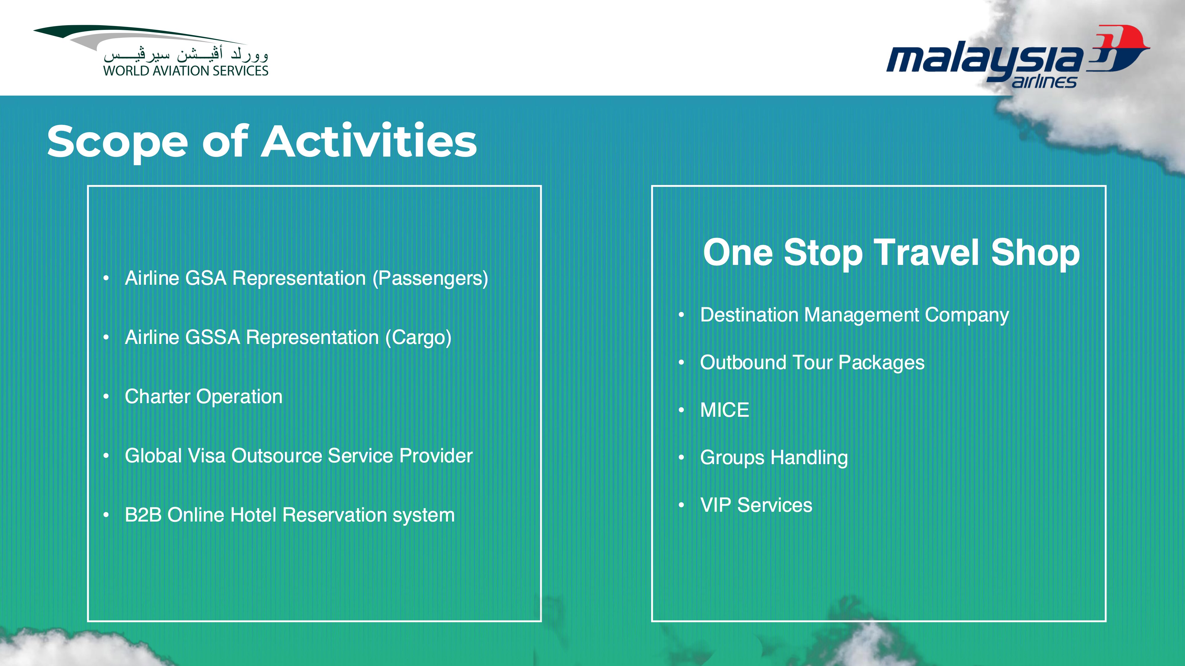 Malaysian Airlines Presentation Page 18