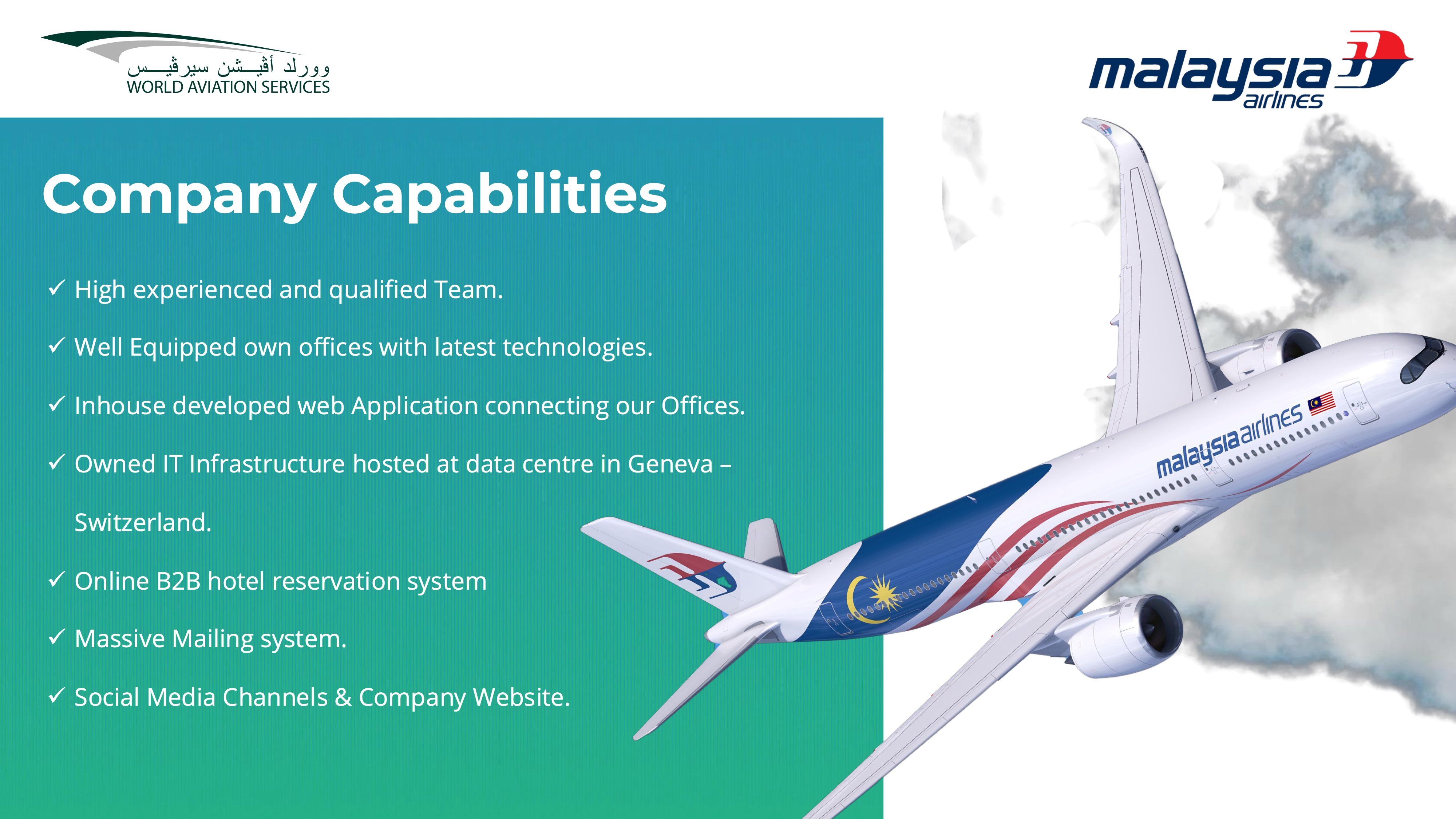Malaysian Airlines Presentation Page 19