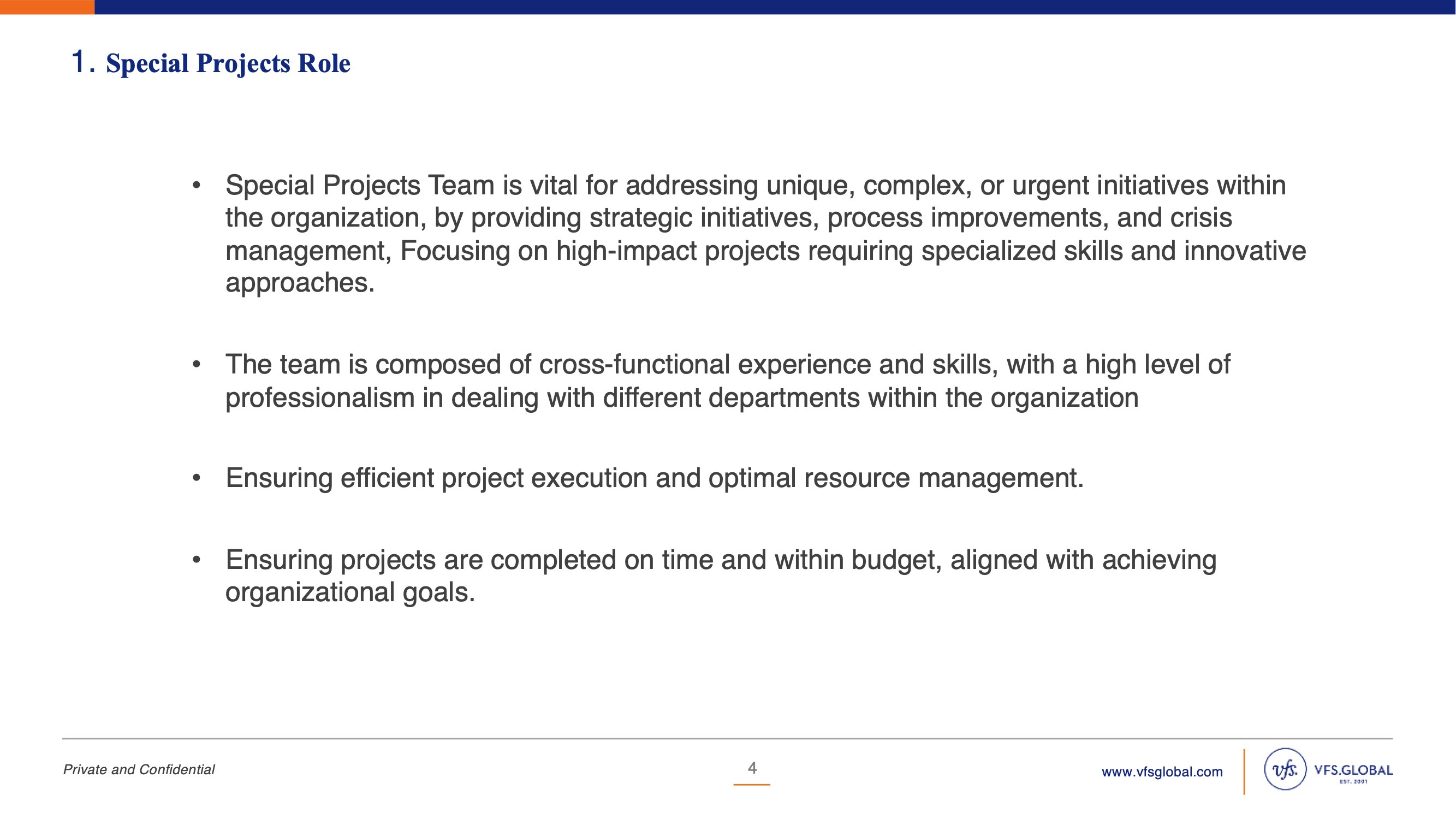 Special Projects Department Page 4
