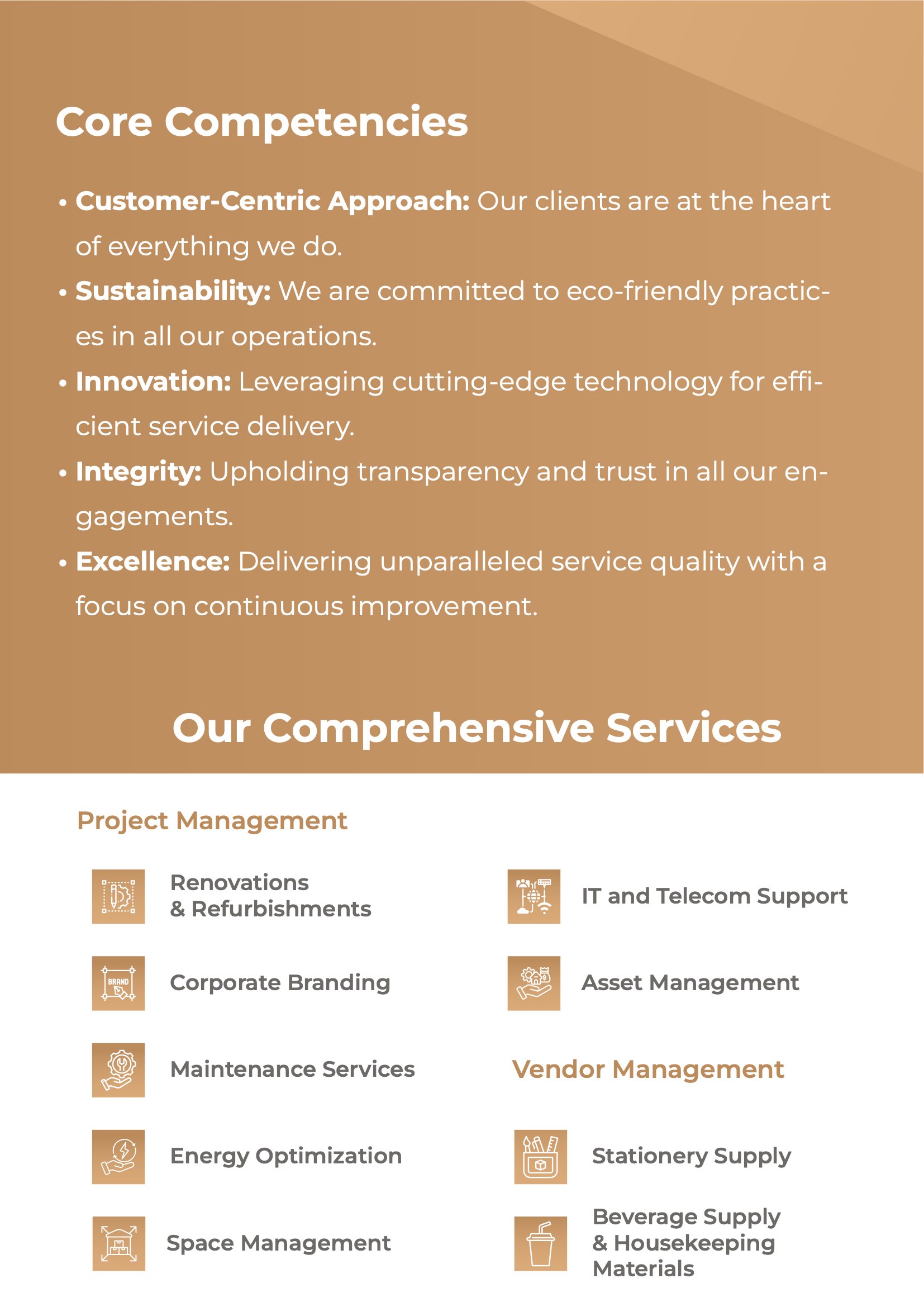 A&G Facilities Management Profile Page 4