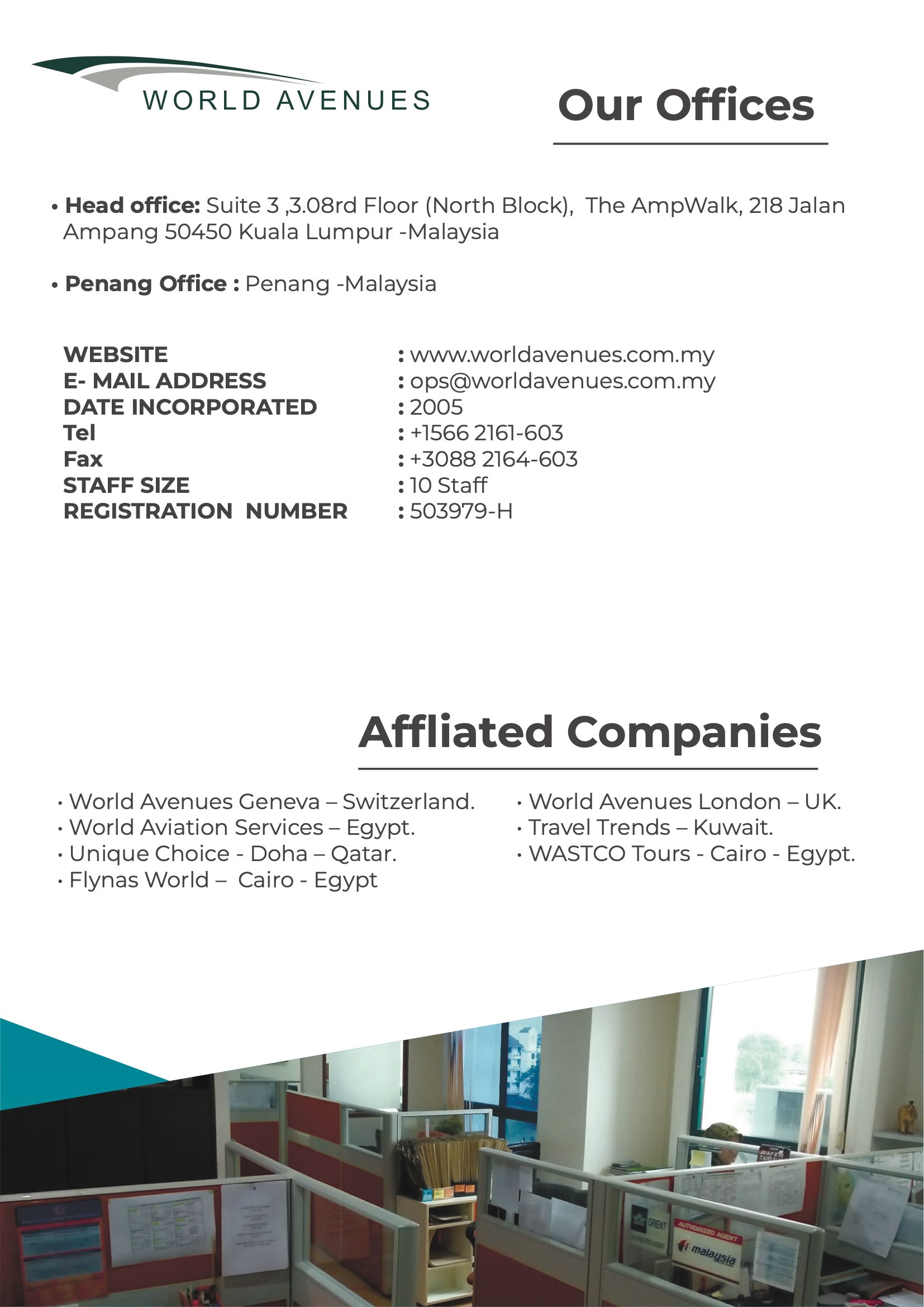 World Avenues Malaysia Profile Page 6